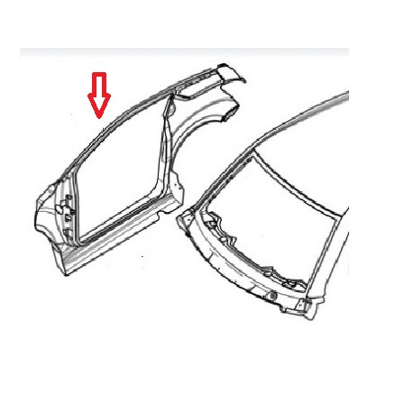 1402146 RIGHT SIDE PANEL LIGIER JS50