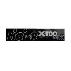 0083753 BUMPER STICKER LIGIER X-TOO MAX