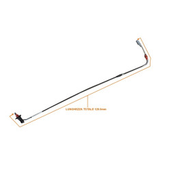 1008168 REVERSE GEARSHIFT CABLE MICROCAR M.GO