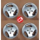 4 PIEZAS LLANTAS DE ALEACIÓN 13" LIGIER NOVA JS20 BE-UP JS22 X-TOO JS28